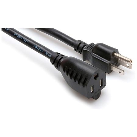 Hosa Technology Hosa 1.5' NEMA 5-15R to NEMA 5-15P Power Extension Cord