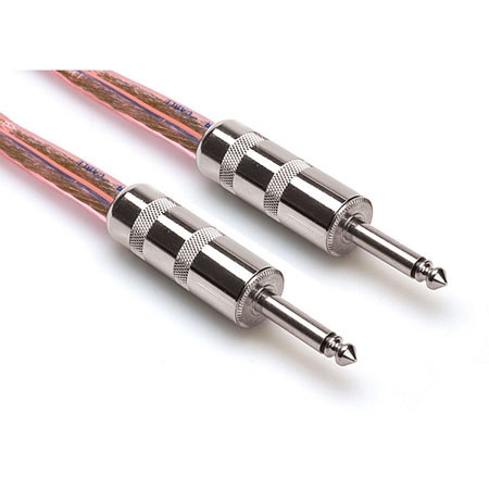 Hosa SKM-200 Series 1/4" Male Phone to 1/4" Male Phone Speaker Cable, 10'