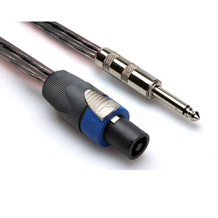 Hosa 10' Neutrik Speakon to 1/4" TS Speaker Cable