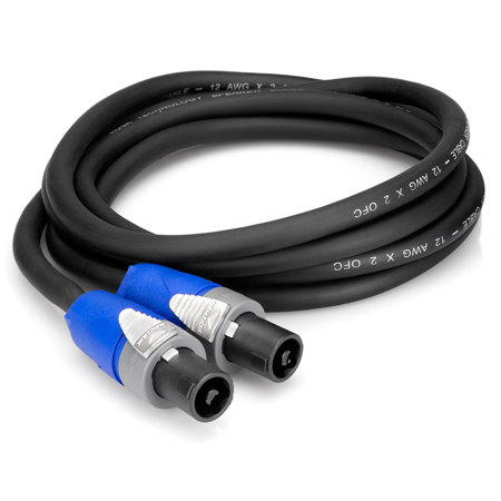 Hosa 5' Speakon to Speakon Speaker Cable 12 AWG, w/2 Conductors #SKT205