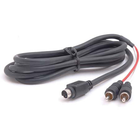 Hosa 6Ft S-Video Breakout Cable, S-Video Male-Male RCA