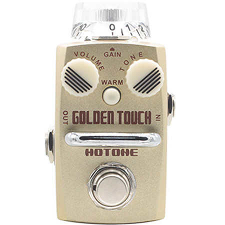 Hotone Skyline Series Golden Touch Overdrive Pedal for Guitar