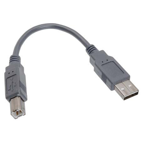 Hosa 10Ft USB 2.0 "A" - "B" Male, Bus Cable, 3 Pack