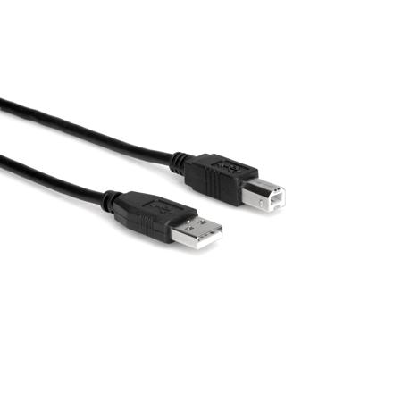Hosa Technology Hosa USB203AB 3ft USB 2.0 A to B Male Serial Bus Cable