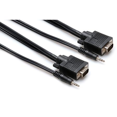 Hosa Technology Hosa 10' DE15 to Same VGA AV Cable
