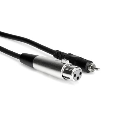 Hosa Technology 5' 3-Pin XLR Female to RCA Male Audio Interconnect Cable