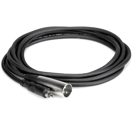 Hosa Technology 2' 3-Pin XLR Male to RCA Male Audio Interconnect Cable