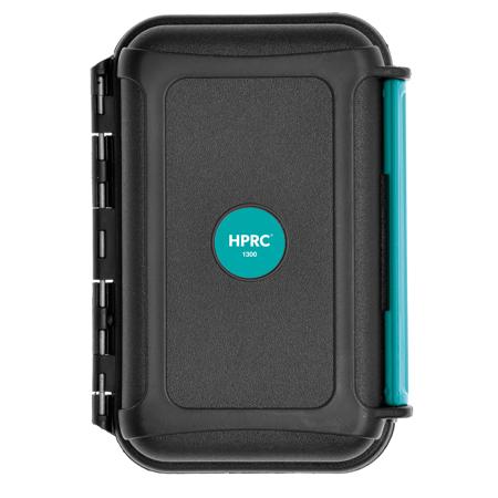 HPRC 1300E Resin Hard Case without Foam, Black with Blue Handle