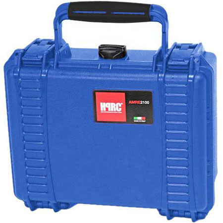 HPRC AMRE 2100E Ultralight, Watertight, Unbreakable Hard Case with Empty Interior, No Foam or Dividers, Blue (ID: 8.46". x 5.91". x 3.74".)