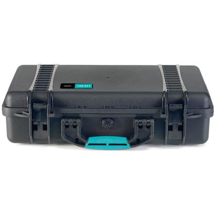 HPRC 2530E Resin Hard Case without Foam, Black with Blue Handle