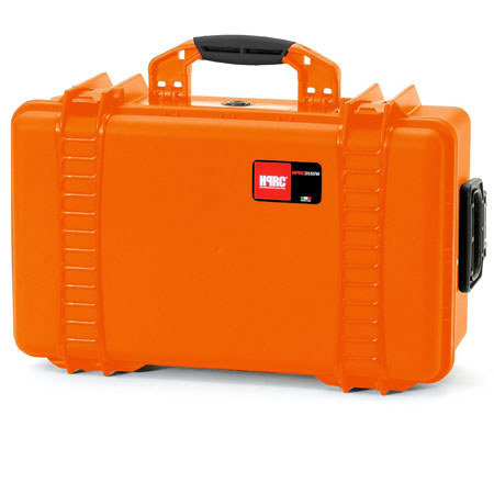 HPRC 2550 Wheeled Hard Case, Cubed Foam Interior, Orange