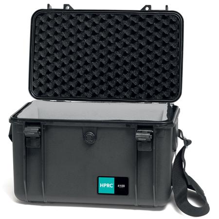 HPRC 4100SFD Resin Hard Case with Divider Kit, Black with Blue Handle