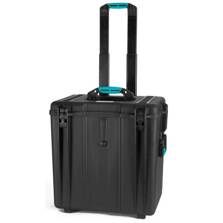 HPRC 4700WE Wheeled Rolling Resin Hard Case without Foam, Black