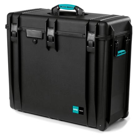 HPRC 4800WCUB Wheeled Rolling Resin Hard Case with Cubed Foam, Black