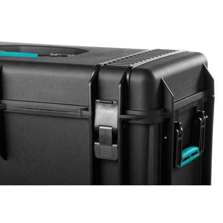 HPRC 4800WE Wheeled Rolling Resin Hard Case without Foam, Black