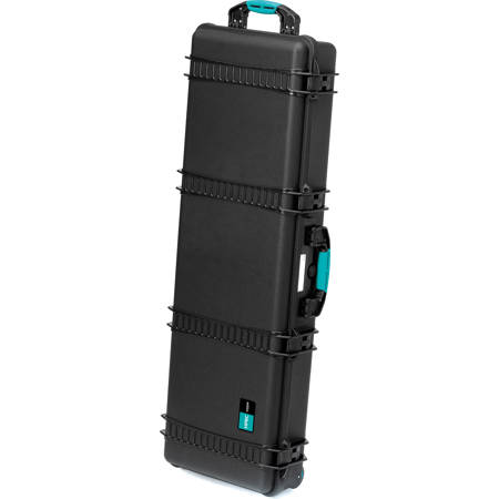HPRC 5400WE Wheeled Rolling Resin Hard Case without Foam, Black
