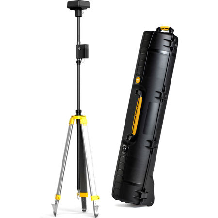 HPRC 6500W Wheeled Hard Case for DJI D-RTK 2 Mobile Station, Foam Interior, Black