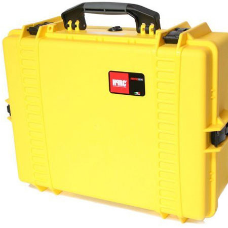 HPRC Amre 2600W Watertight, Wheeled Foam Case, Yellow