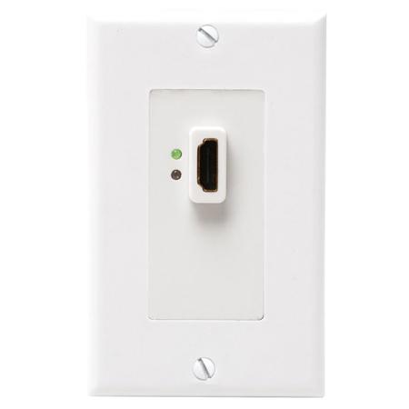 Hall Research EQ-HDMI-DP HDMI Active Extender Decora Plate with Equalization