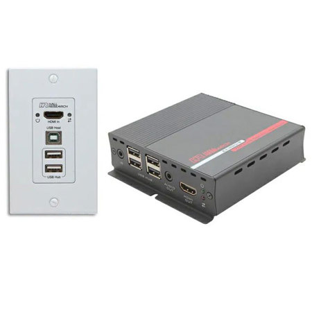 Hall Research EX-HDU-IP Audio, Integrated Control and IP Extender Kit