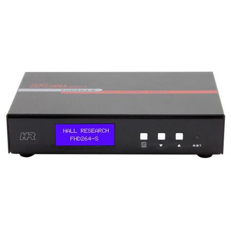 Hall Research Fhd264-s Av And Control Over Ip Sender With Extracted Audio, Rs232 Over Ip & Ir
