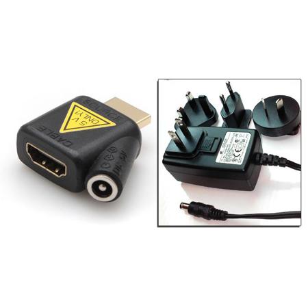 Hall Research HDMI Power Inserter with 5V 2.6A Power Supply