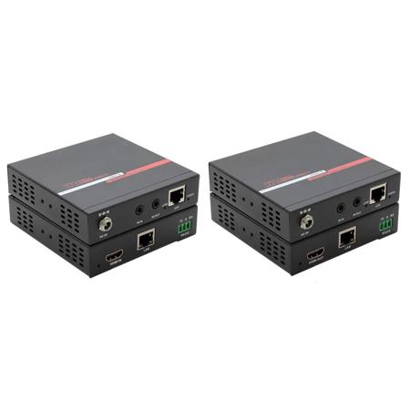 Hall Research HBX HDMI Extender, Ultra-HD AV/IR and RS232 (Sender + Receiver)