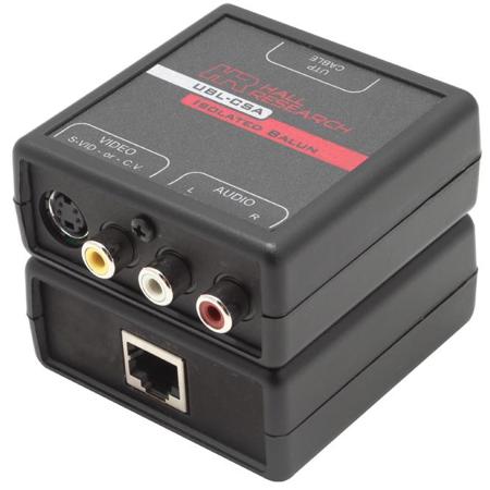 Hall Research UBL-CSA Isolated Composite Video/S-Video and Stereo Audio Balun Kit