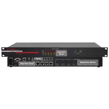 Hall Research UHBX-4X HDMI Multi-Port Sender with HDBaseT, 1RU Rack Mountable