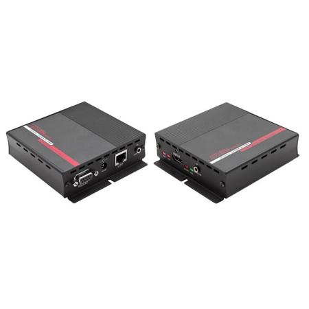 Hall Research UHBX-S-PSE HDMI+RS232+IR+PoH UTP Sender with Power Supply