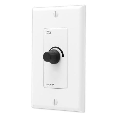 Hall Research UI-KNOB-DP Rotary Volume Control on Decora Wall-Plate
