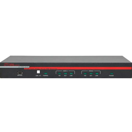 Hall Research ULTRA-4K-R Dual 4K UHD HDMI & USB 2.0 Extender, Receiver