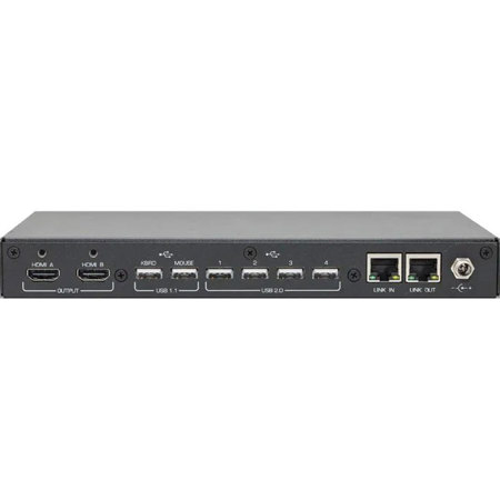 Hall Research ULTRA-4K-R Dual 4K UHD HDMI & USB 2.0 Extender, Receiver