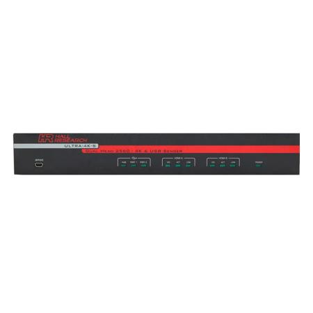 Hall Research ULTRA-4K-S Dual 4K UHD HDMI & USB 2.0 Extender, Sender
