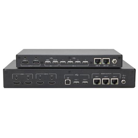 Hall Research ULTRA-4K Dual 4K UHD HDMI & USB 2.0 Extender, Sender/Receiver