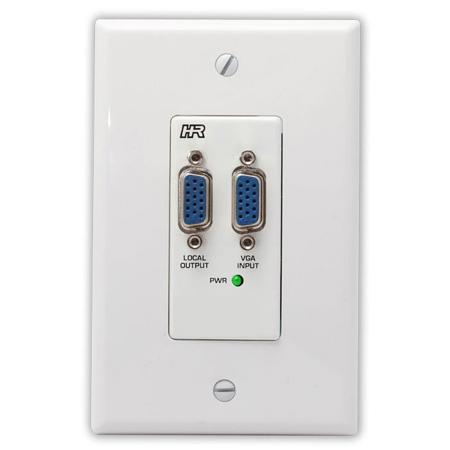 Hall Research UV1-SL-DP Video Over UTP Decora Plate Sender with Local Port