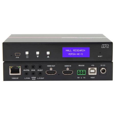 Hall Research VERSA-4K-S 4K Video & USB Extension (Encoder/Sender)