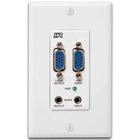 Hall Research VGA/Component & Audio Input Decora Plate for VSA System