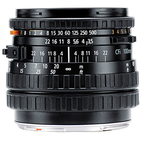 Hasselblad 100mm F/3.5 Planar T* CFI Lens with leaf shutter for 500 Series Cameras