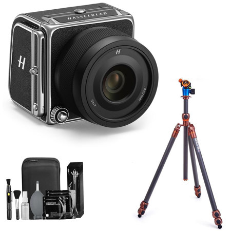Hasselblad 907X 50C Medium Format Mirrorless Camera w/45mm f/4 P Lens w/Tripod