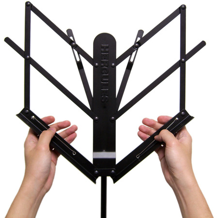 Hercules Stands BS100B Two-Section EZ Glide Music Stand
