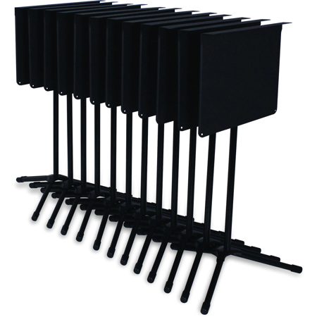 Hercules Stands BS200B Symphony Stand with EZ Grip and BSC800 Stand Cart, 12-Packs