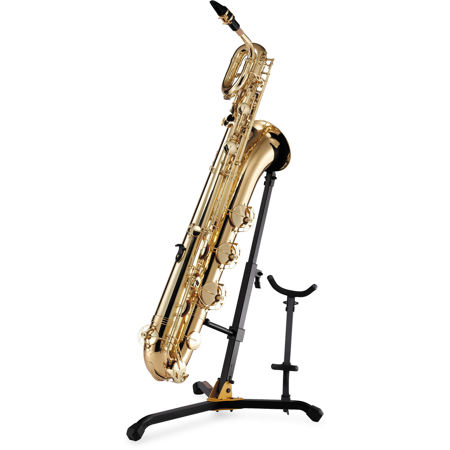 Hercules Stands DS536B Baritone Saxophone Stand, Alto/Tenor Saxophone Attachment