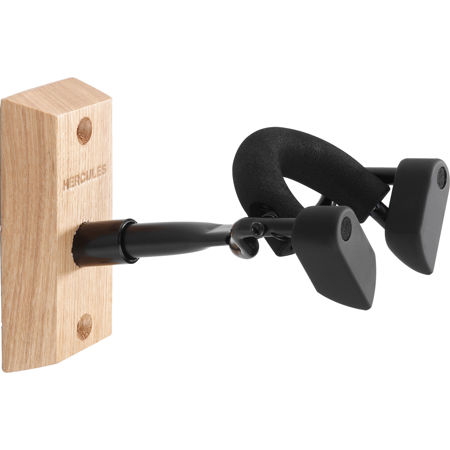 Hercules Stands DSP57WB Auto-Grip Violin/Viola Wall Hanger with Wood Base