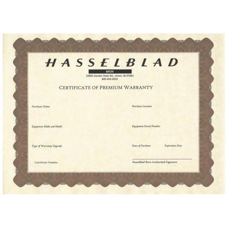 Hasselblad Year Extended Warranty: Hasselblad X1D-50c