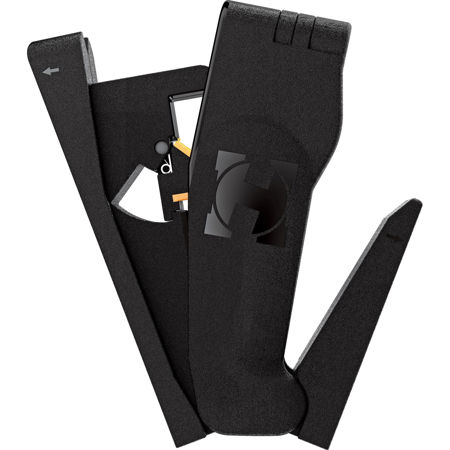 Hercules Stands GS200B EZ Pack Guitar Stand for Guitars ,Black