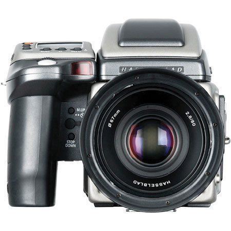 Hasselblad Ixpress CF528 Multi-shot 22 Megapixel Digital Camera Back with H2 Camera Body, Viewfinder and 80 mm Lens Kit
