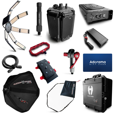 Hudson Spider MOZZIE Basic Lamp Kit, V-Mount - With $183.00 Gift Certificate