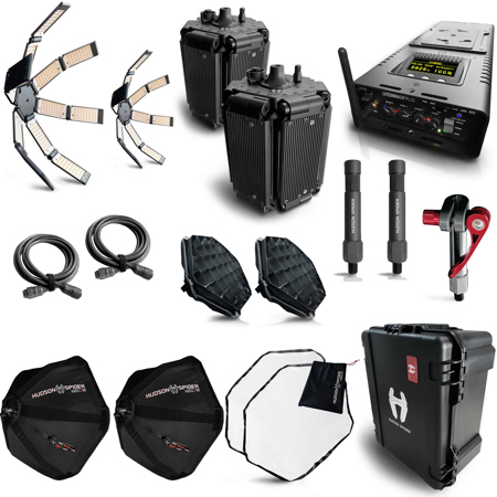 Hudson Spider MOZZIE Deluxe Double Header Lamp Kit with One 400W Ballast