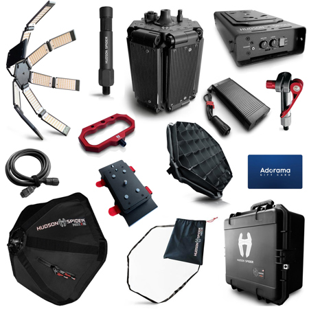 Hudson Spider MOZZIE Deluxe Lamp Kit, With Adorama $195.00 Gift Certificate